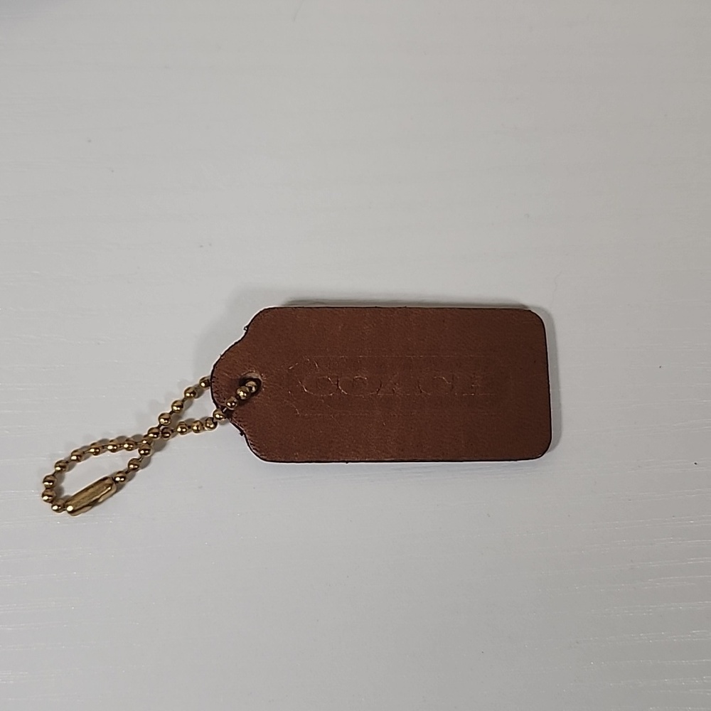 Coach British Tan Vintage Hangtag - Picture 3 of 3